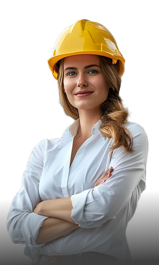Profissional Trilova em obra